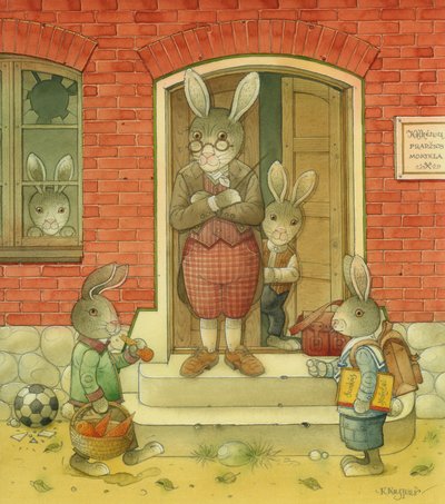 Hasenschule, 2006 von Kestutis Kasparavicius